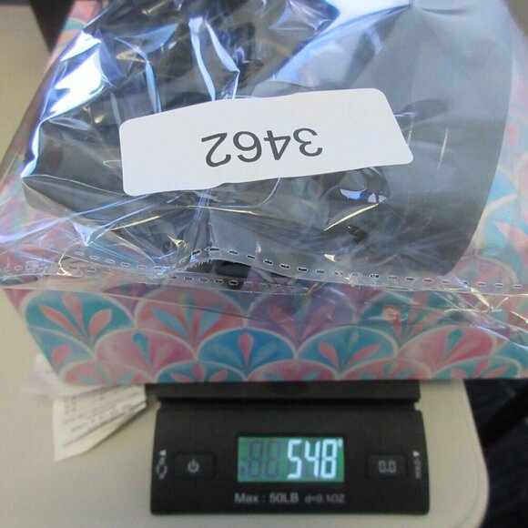 BCBG Girls Patty Women 7 Black Sandals Open Toe Wedge Heel Chunky y2k Brat 548 - Picture 9 of 9